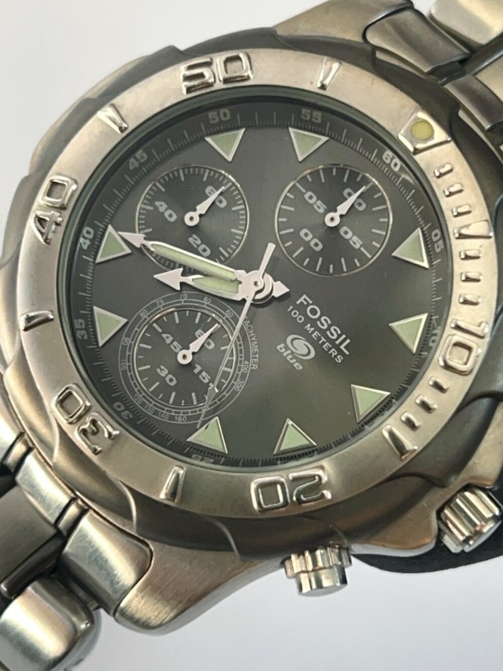 Fossil Blue chronograph 100M watch - CH-2301